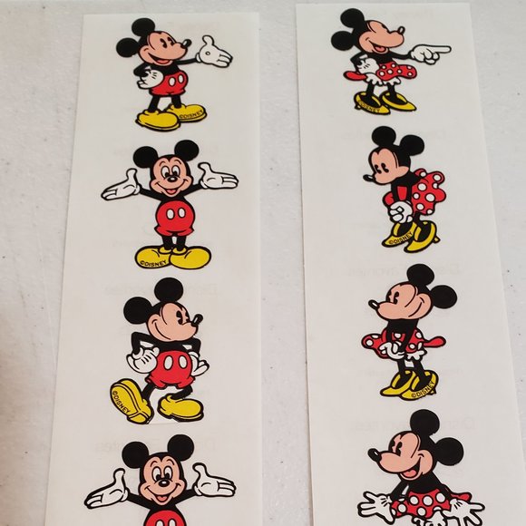 Disney Mrs. Grossmans strip lot Mickey Minnie - Picture 5 of 8